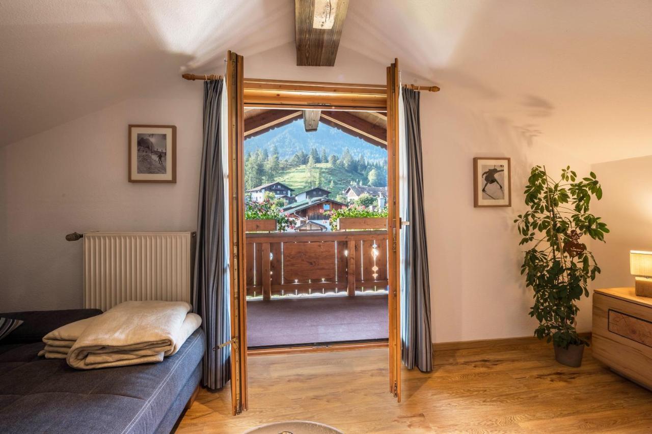 Ferienwohnung Gipfelblick Grainau Buitenkant foto