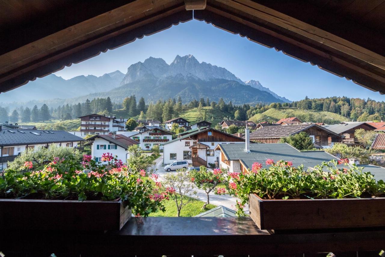 Ferienwohnung Gipfelblick Grainau Buitenkant foto