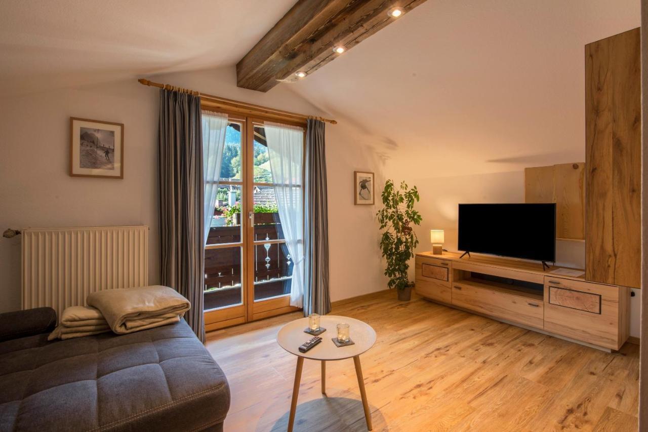 Ferienwohnung Gipfelblick Grainau Buitenkant foto
