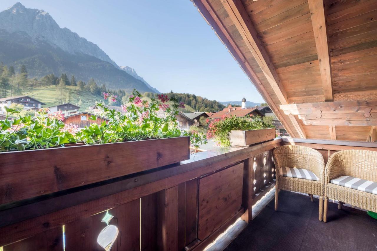 Ferienwohnung Gipfelblick Grainau Buitenkant foto
