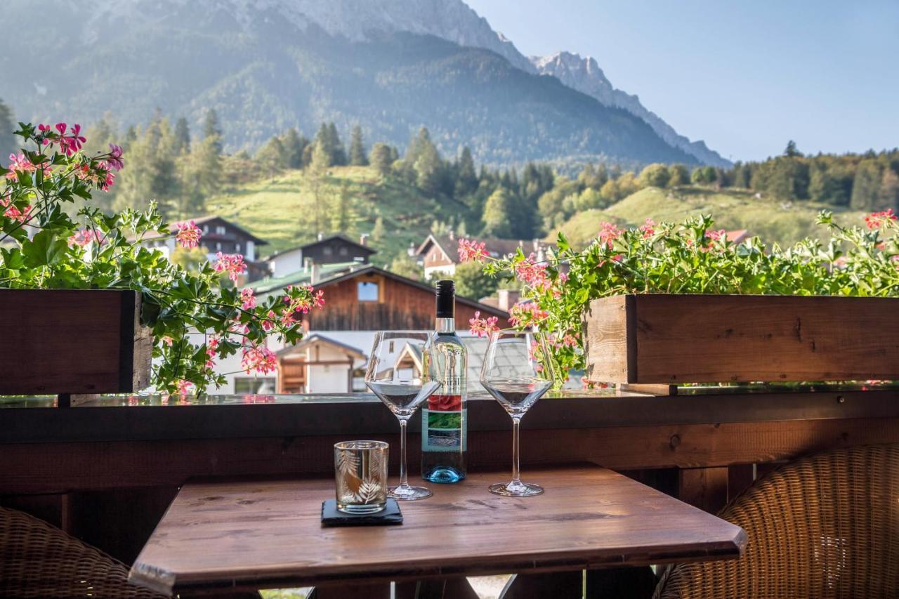 Ferienwohnung Gipfelblick Grainau Buitenkant foto