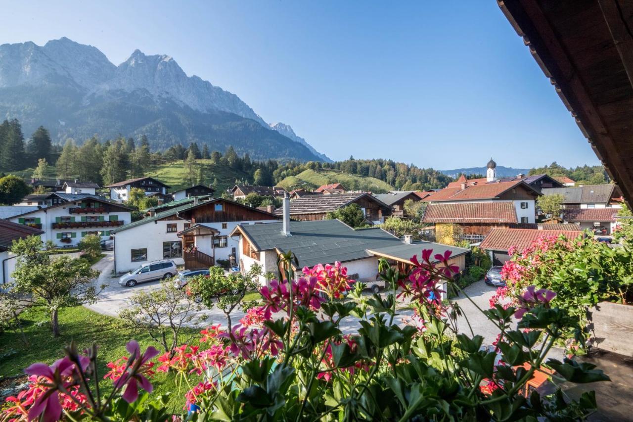 Ferienwohnung Gipfelblick Grainau Buitenkant foto